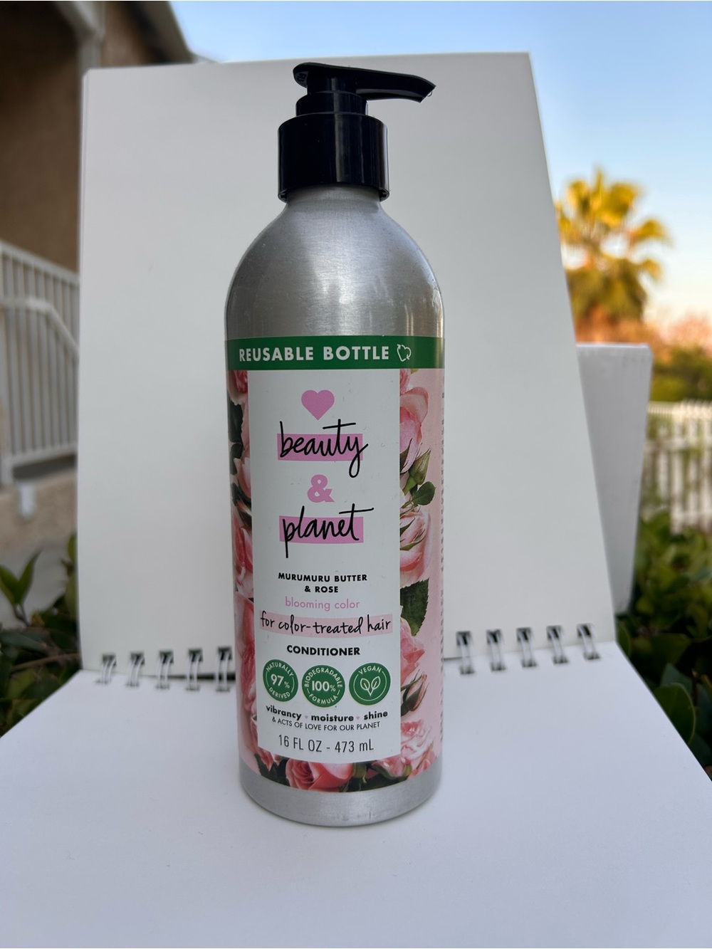 Pink Blooming Color Conditioner for Color-Treated Hair